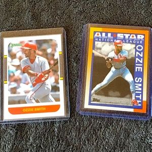 Ozzie Smith 1990 Topps Baseball Company ( All Star National League)-Donruss 2021